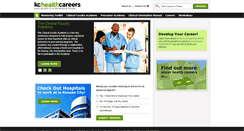 Desktop Screenshot of kchealthcareers.com